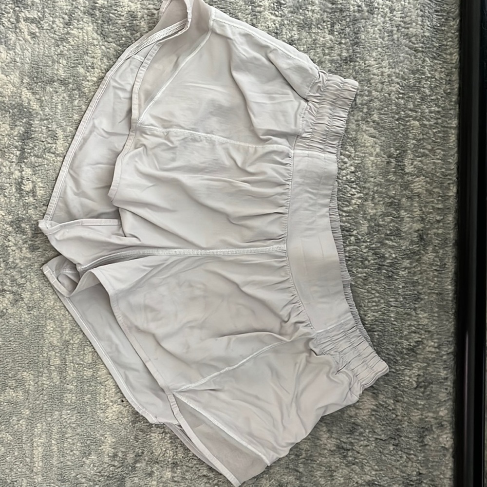 White Lululemon Shorts